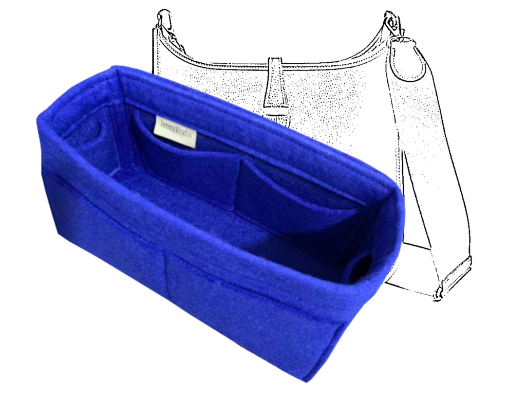 D.DUO Bag Organizer Insert, Tote Purse Insert, Pocket Wallet Divider for  Hermes Evelyne 16/29/33 (L(11.8×3.1×8.7), Brown) - Yahoo Shopping