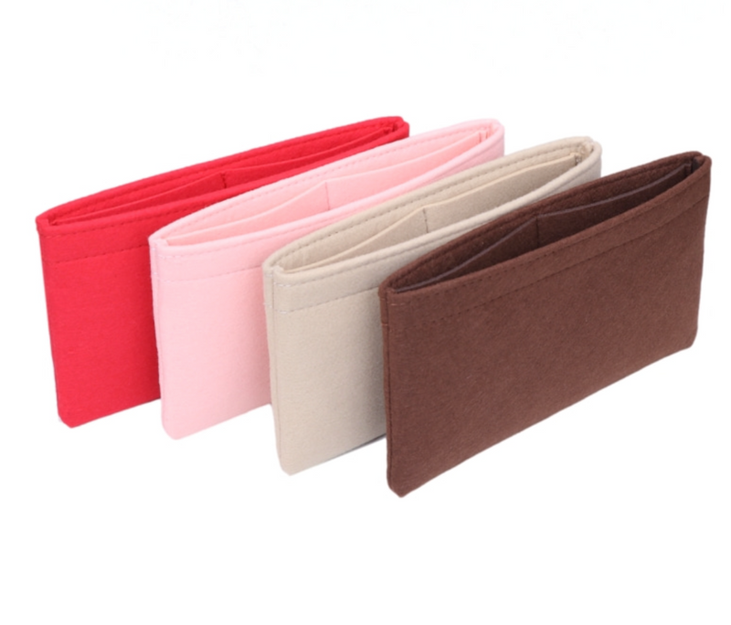 Fit [Pont 9 Handbag] Felt Organizer Purse Insert Bag Organiser Lining Protection Slim Design