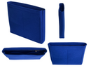 [Evelyne 33 Organizer] (Slim with Zipper) Felt Purse Insert with Slim Design, Customized Bag Liner Protector Shaper