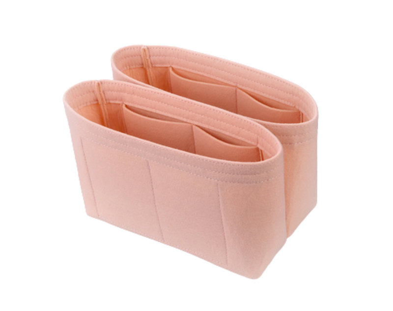 [2 pieces GST Grand Shopping Tote Organizer] Felt Purse Insert with Slim Design Shoulder Bag Liner Protector