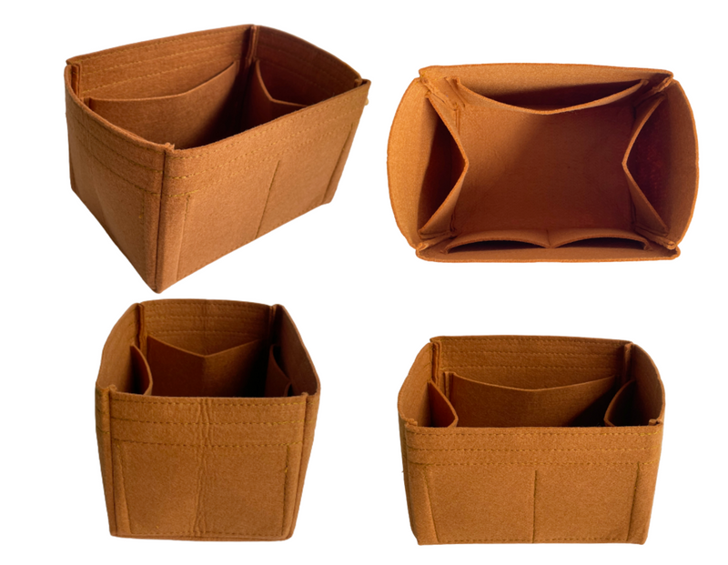 Organizer For [Picotin 18] Felt Purse Insert Bucket Bag Organizer(Slim Design)