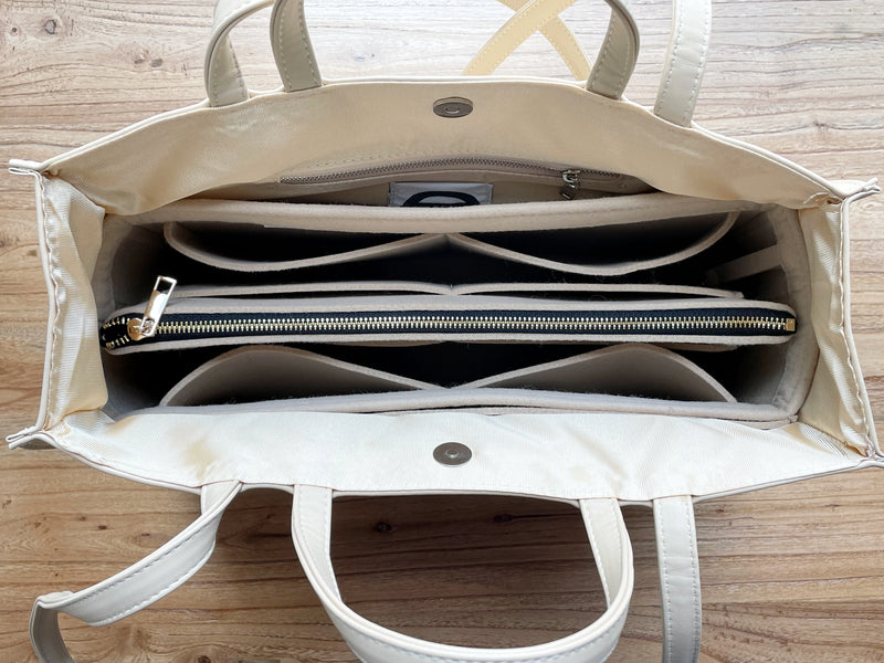 Purse Organizer For Telfar Shopping Bag | Tote Bag Organizer | Designer  Handbag Organizer | Bag Liner | Purse Insert | Purse Storage