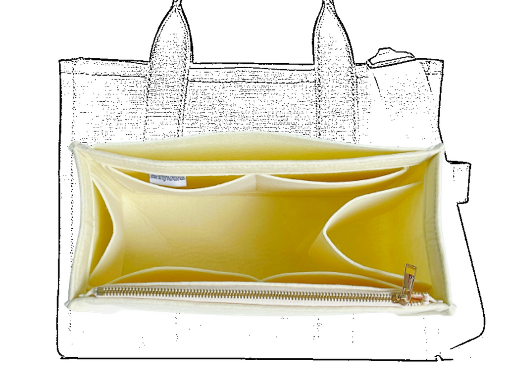  Zoomoni Premium Bag Organizer for Marc Jacobs The Mini Tote Bag  (Handmade/20 Color Options) [Purse Organiser, Liner, Insert, Shaper] :  Handmade Products