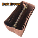 For [Garden Party 30 36] (w/ Detachable Zipper Bag) Tote Organizer Felt Organiser Purse Insert