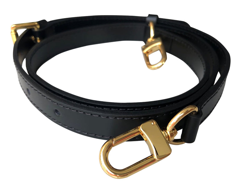Genuine Vachetta leather crossbody Adjustable strap for LV bag