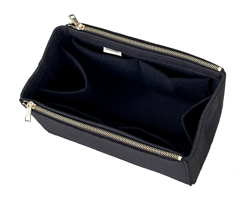 Vegan Leather Handbag Organizer in Dark Beige Color Compatible for the  Designer Bag Deauville Tote