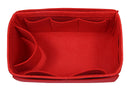 For [Verona PM/MM/GM] Felt Organizer (with Water Bottle Holder) Tote Bag Insert